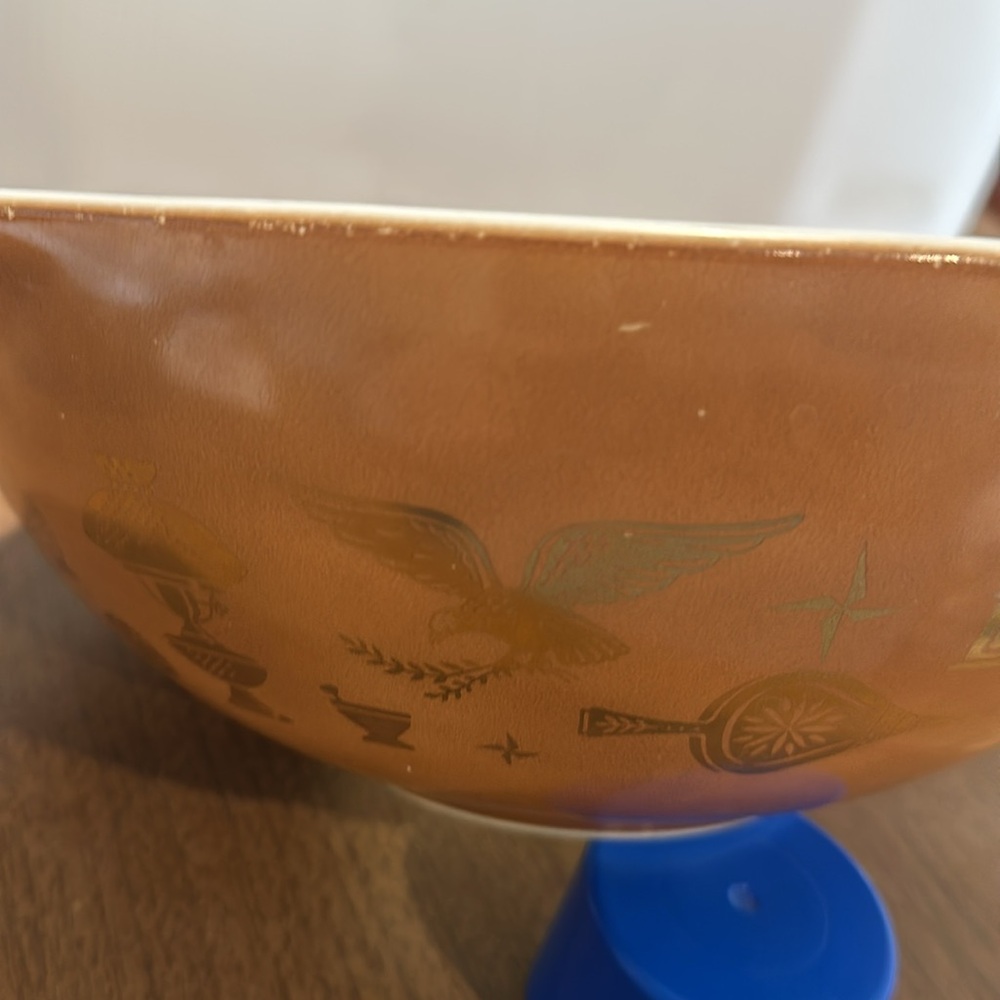 Mixing Bowl Early American by PYREX 4 Quart, 444 Vintage - Picture 6 of 8